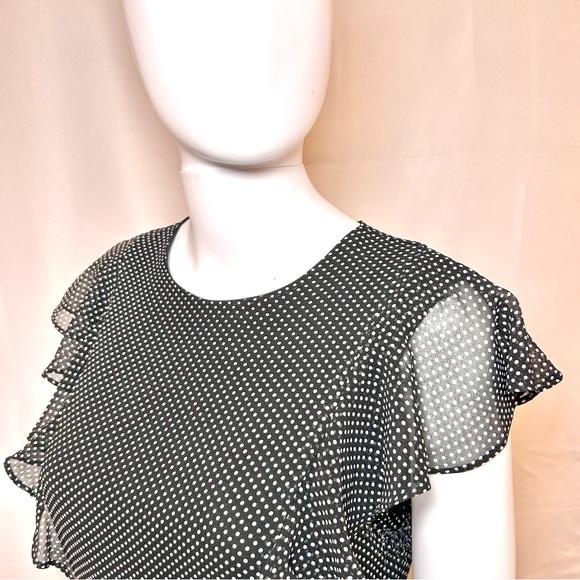 Who What Wear Ruffle Maxi Dress Size XS - Picture 5 of 10